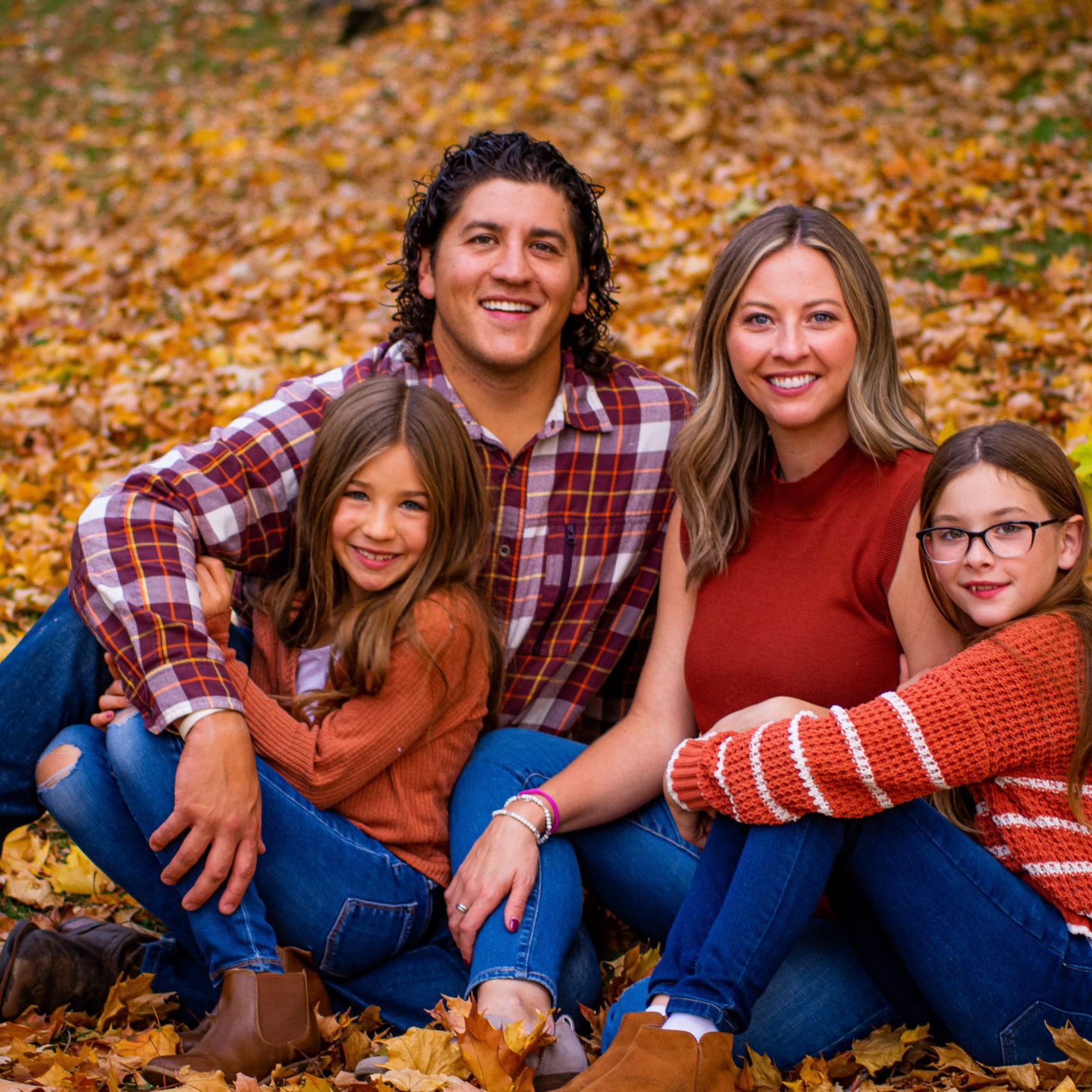 Josh, Megan, Emma, & Tatum's Fall Photos